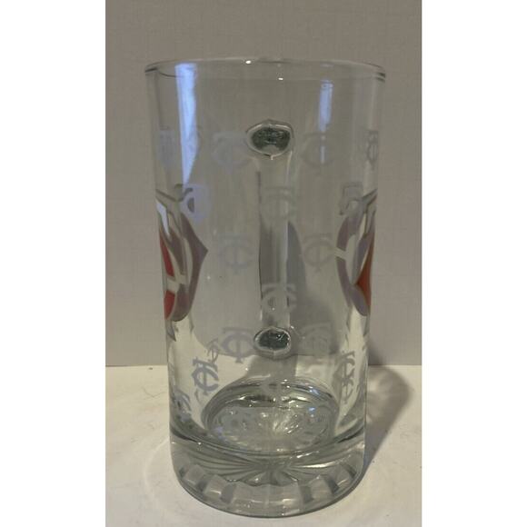 Minnesota Twins MLB Glass Beer Stein no chips.‎ Excellent condition - Picture 2 of 6